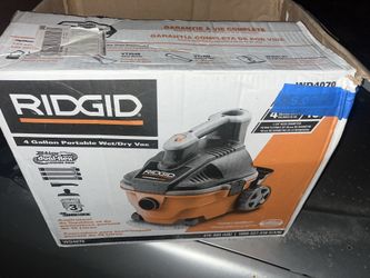 Ridgid vacuum