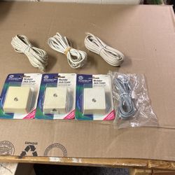 Phone Masks & Wires Brand, New Phone, Jacks And Wires