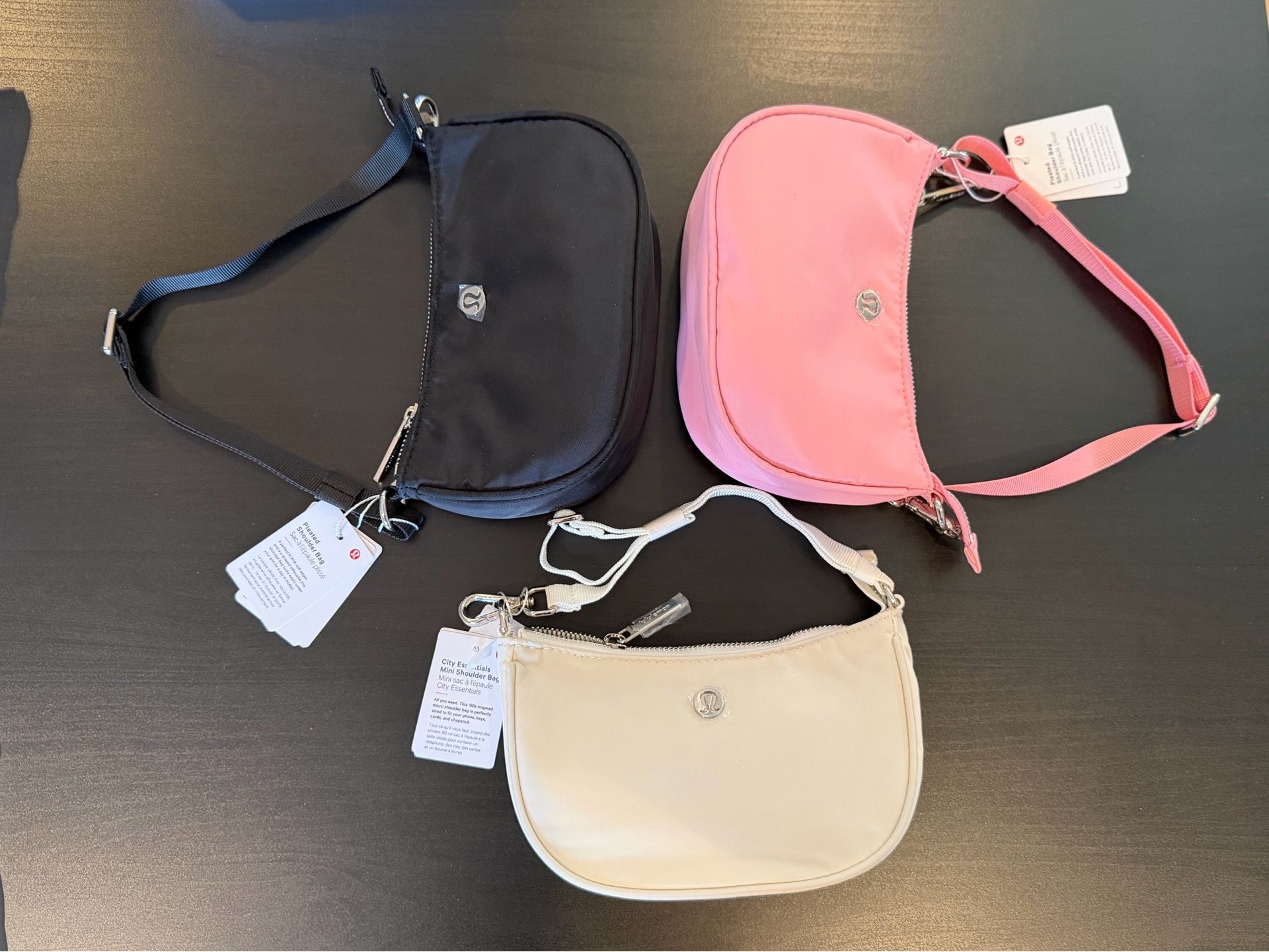 Lulumelon City Essentials Mini Shoulder Bags 1L - NEW