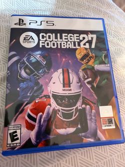 College 27 football ps5