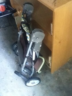 Single baby stroller