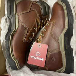Wolverine Soft Toe Work Boots Size 11.5