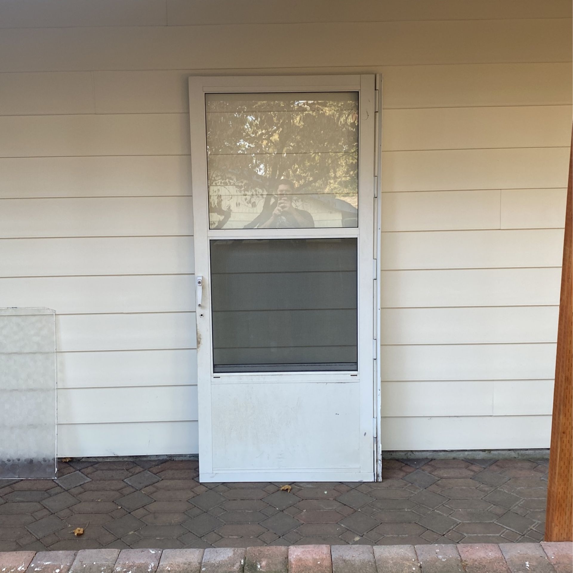 Hard Front Screen Door