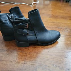 Black Ankle Booties Sz. 8
