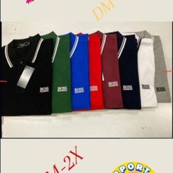HUGO BOSS & LACOSTE POLOS