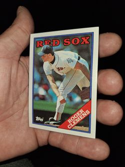 VINTAGE ROGER CLEMENS BOSTON RED SOX
