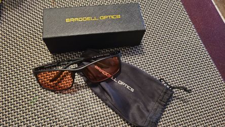 BRADDELL FL-41 Rose Tinted Blue Light Glasses