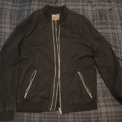 ASOS Black Zip-up Jacket