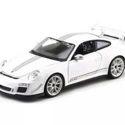 Maisto Special Edition Porsche 911 GT3 RS 4.0 White 1:18 Diecast Car NEW in Box