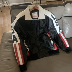 U.S.A Leather Jacket 