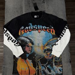 Godspeed Chosen One Black Layered Long Sleeve Shirt