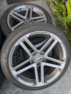 RIMS AND TIRES 18"5X114.3