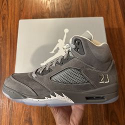 Jordan 5 wolf grey
