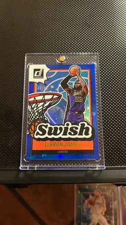 Lebron James Donruss Swish Blue Stars /99