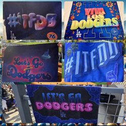 2024 Dodgers COMPLETE rally towels NLDS NLCS WORLD SERIES TOWELS 8 GAMES