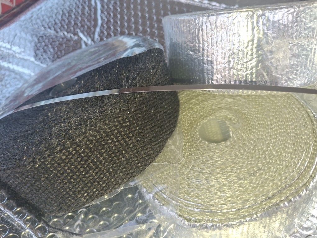 Auto Heat Wrap With Steel Zipties