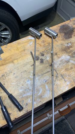Custom made fishing pole stakes