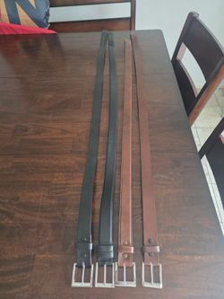Mexican leather belts