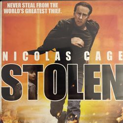 STOLEN (Blu-Ray + DVD-2012) Nicolas Cage!
