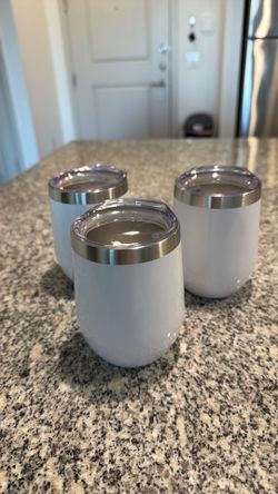Insulated wine tumblers (set of 3)