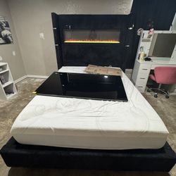 Fire Place Bed Frame 