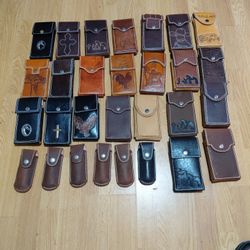 100% Leather Cell Phone Cases 100% cuero para cellulares