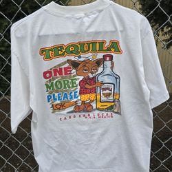 Vintage Tequila Shirt Sz Medium 