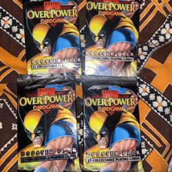 Marvel “OverPower” Booster Pack Bundle 