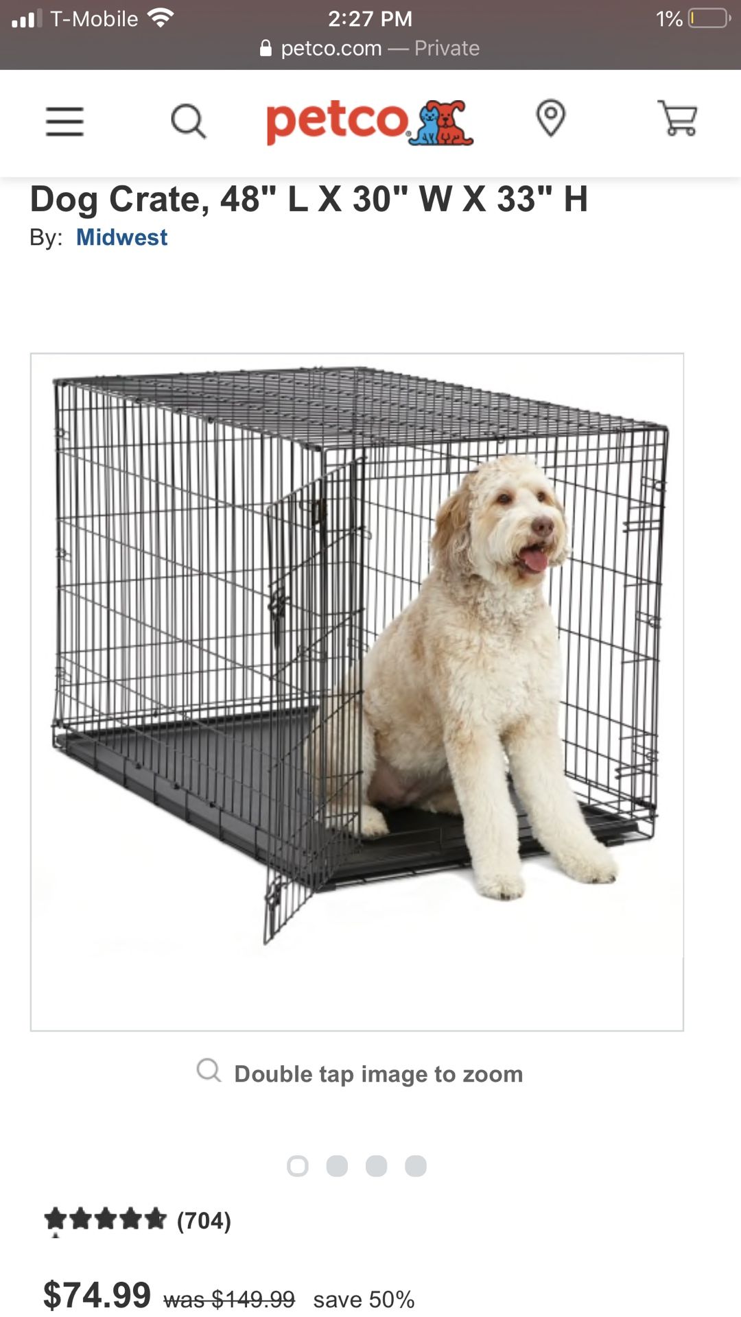 Petco Dog Crate