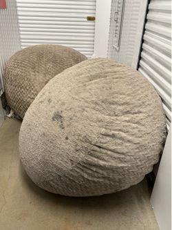 Lounge & Co Bean Bag Chairs (2 Total - Sold as Pair)