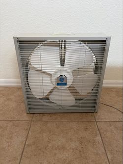 GE 3-Speed Box Fan