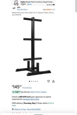 Weight Rack Holder