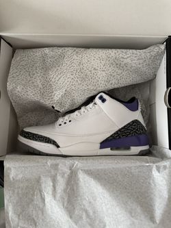 Jordan 3 Dark Iris size 10.5 DS