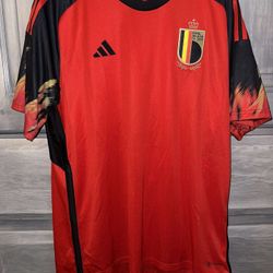 Belgium 2022 World Cup Home Jersey Size XL