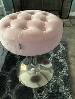 Pink stool 