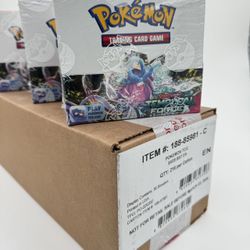 Pokemon TCG x6 Temporal Forces Booster Box CASE Factory Sealed for Sale in  Culver City, CA - OfferUp