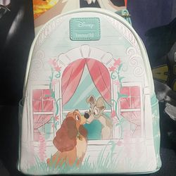 Disney Loungefly Lady and The Tramp Backpack