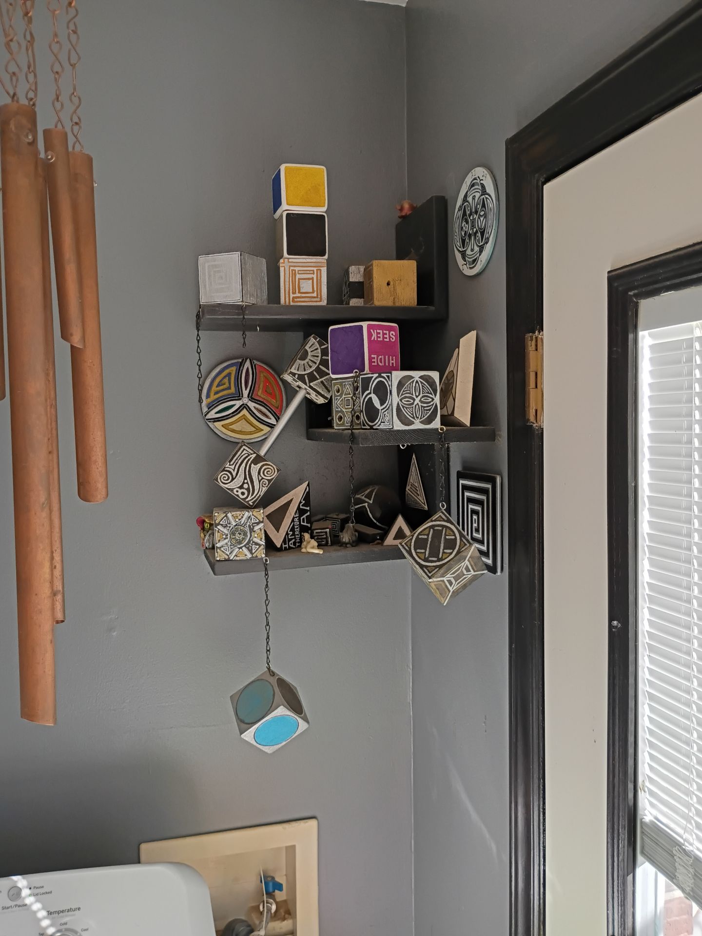 Corner wall stand (ART) decoration boxes separate sale