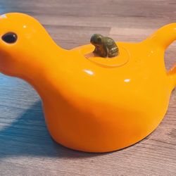 Duck And Frog Teapot