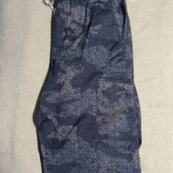 Blue Camo Pants