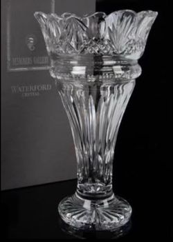Waterford Princess 13”Vase Signed By John Connolly