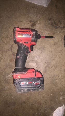 Milwaukee impact driver
