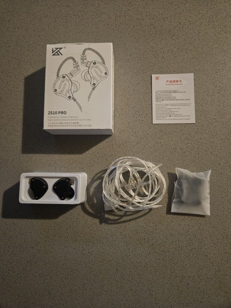 Linsoul KZ ZS10 Pro 4BA+1DD Driver In-Ear Monitor