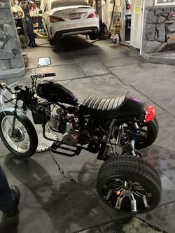 As Is Customized Semi Hybrid Trike 110cc and Electric Motor 
