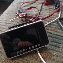 Lcd display for car oil pressure temp thermostat