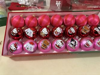 Hello Kitty Christmas Ornaments 