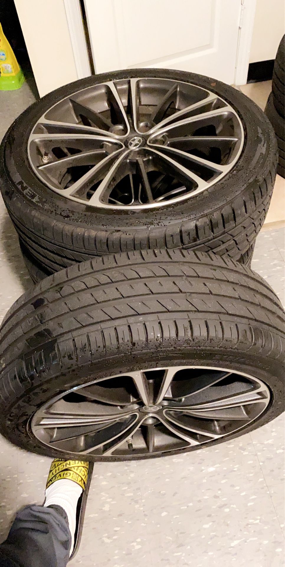 5x100 17s RIMS AND TIRES