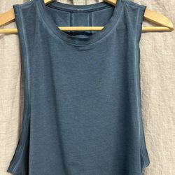 Lululemon Pima  Muscle Love Crop Tank 6 