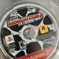 Midnights Club 3 Ps2 Game