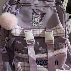 Kuromi backpack for adults and teens